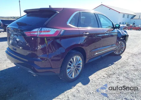 2022 Ford Edge Titanium z USA, uszkodzony, nr VIN 2FMPK4K95NBA38093
